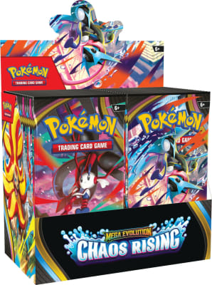 Pókemon Mega Evolution - Chaos Rising Booster Display Box (ESP/ENG)1