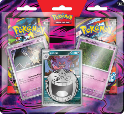 Pokémon Enhanced 2-Pack Blister (Gengar, Marshadow & Team Rocket's Mimikyu)