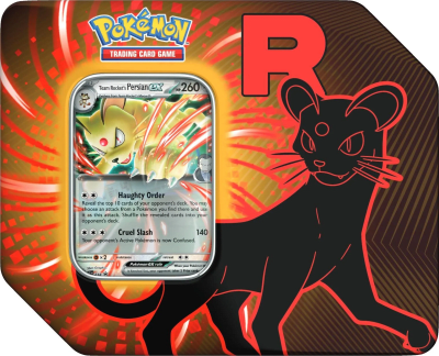 Pokémon TCG Team Rocket Tin - Team Rocket's Persian ex1