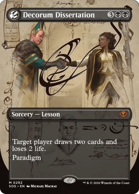 Decorum Dissertation (Extended Art Foil)1