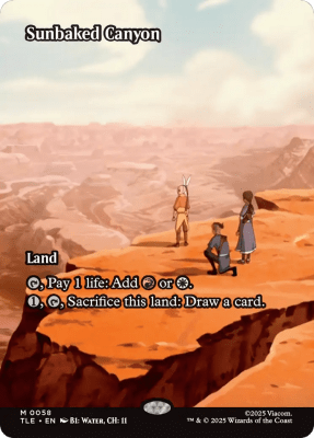 Sunbaked Canyon (Borderless)