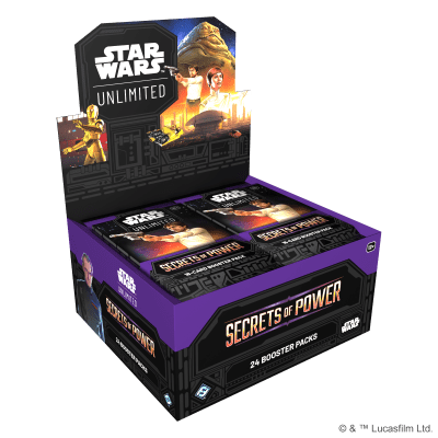 Star Wars Unlimited — Secrets of Power Booster Display1