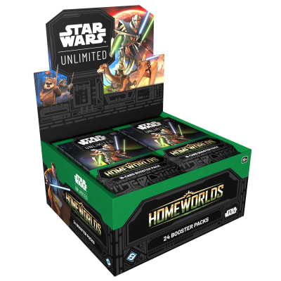 Star Wars Unlimited — Homeworlds Booster Display