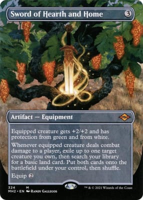 Sword of Hearth and Home Foil Ingles NM (Borderless) - Modern Horizons 21