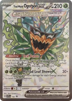 Teal Mask Ogerpon ex 166 Promo1