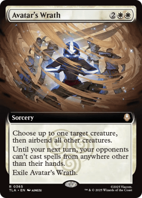 Avatar's Wrath (Extended Art Foil)
