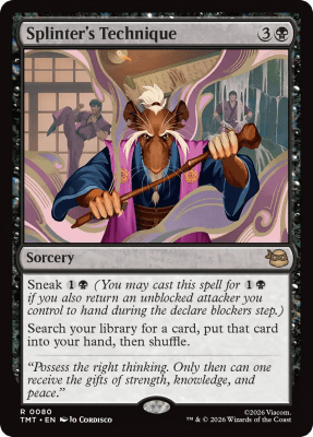 Splinter's Technique - 0080 Foil