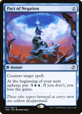 Add to Deck Pact of Negation1