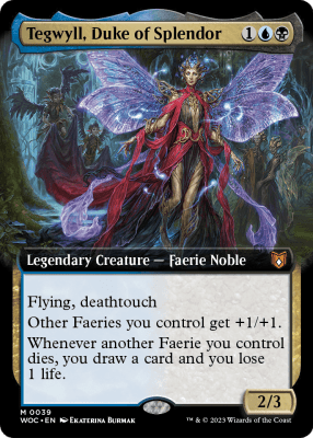 Tegwyll, Duke of Splendor (Borderless Foil)