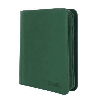 Z-Folio 4-Pocket LX Album - TOPLOADERS Green1