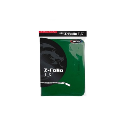 Z-Folio 9-Pocket LX Album Green