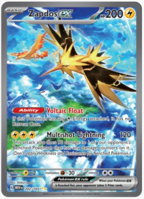 Zapdos Ex - 202/165