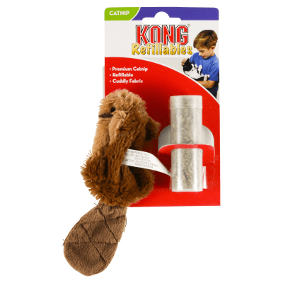 Kong Beaver With Catnip