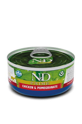 Alimento húmedo gato N&D CHICKEN & POMEGRANATE1