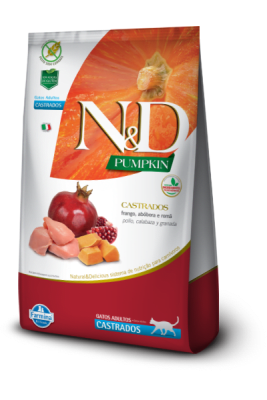 PUMPKIN N&D POLLO, CALABAZA Y GRANADA CASTRADOS