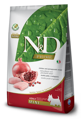 PRIME N&D POLLO & GRANADA ADULT MINI