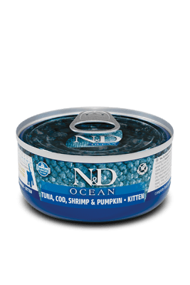 Alimento húmedo gato N&D OCEAN TUNA PUMPKIN KITTEN