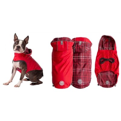 GFPET Impermeable Reversible Rojo