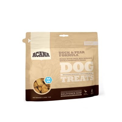 ACANA SNACKS DUCK & PEAR PERRO1