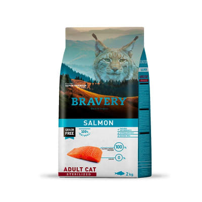Bravery Salmon Adult Cat Esterilized