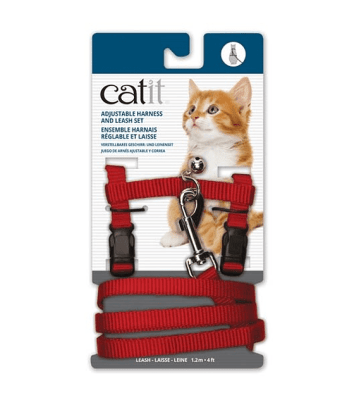 CATIT ARNES CON TRAILLA ROJO