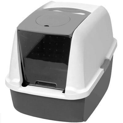 Catit Baño Con Cubierta Gris AriSift