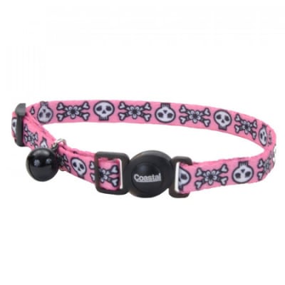 COASTAL COLLAR PINK SKULLS