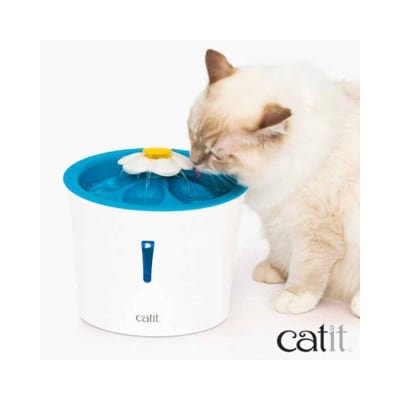 Catit 2.0 fuente bebedera flor Led 3L4
