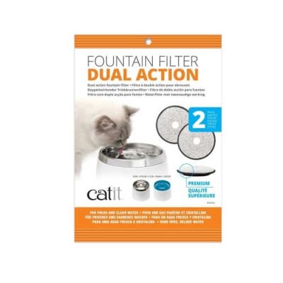 Catit Filtro Fuente Acero Inox 2 Unidades