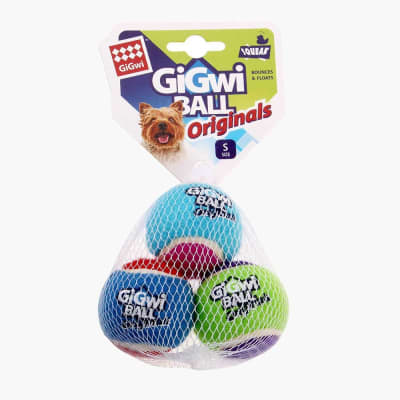 Pelota GiGwi ball originals S 3 piezas