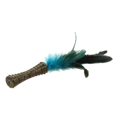 Catnip Johnny Stick un lado pluma