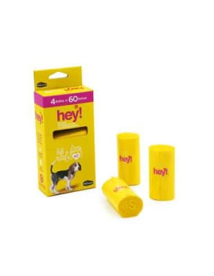 HEY CAJA 4 ROLLOS DE 15 BOLSAS