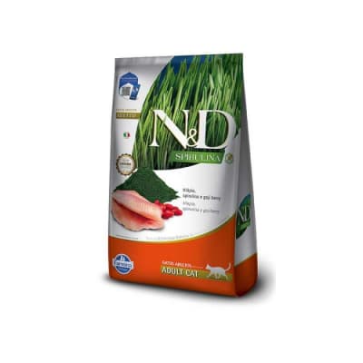N&D Espirulina Gato Adulto Tilapia1