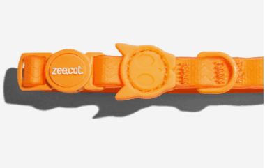 Zeecat Neopro Tangerine Cat Collar1