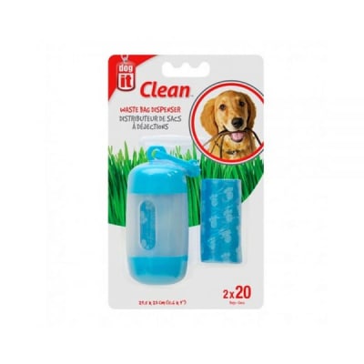 DOGIT Dispensador bolsas azul1