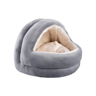Pawise Cama Gato Igloo Gris1
