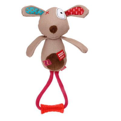 Plush Friendz con Johnny Stick perro1