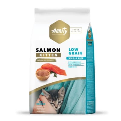 Amity Low Grain Salmon Kitten1