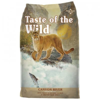 Taste Of The Wild gato TRUCHA CANYON RIVER