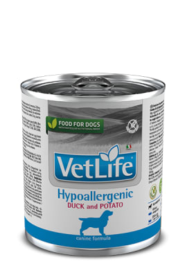 Lata Vetlife Perro Hipoalergénico