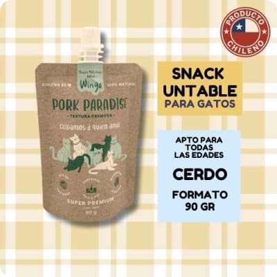 Winga Pouch Cerdo Paradise Gato