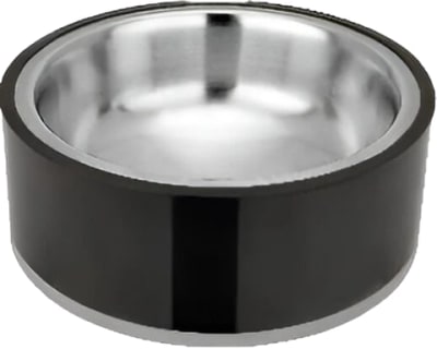 PLATO PERROS ANTIDESLIZANTE NEGRO 1200 ML
