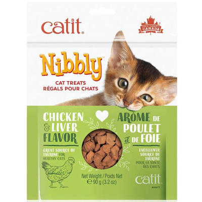 CATIT NIBBLY SNACK POLLO HIGADO