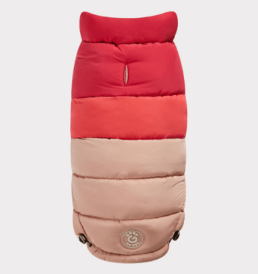 Gfpet Parka Color Block Rosa3