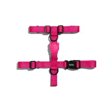ZEEDOG Pink Led H-Harness