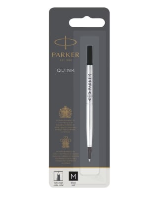 REPUESTO ROLLER QUINK MEDIO (M) NEGRO PARKER