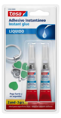 ADHESIVO INSTANTÁNEO LÍQUIDO 3G (2UN) TESA