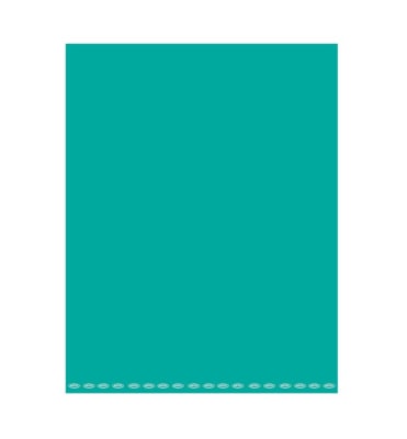 CARTULINA PINTADA 53X75CM AZUL TURQUESA A-48 ARTEL