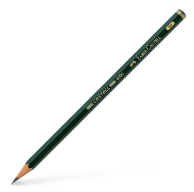 LÁPIZ GRAFITO 9000 3H FABER-CASTELL