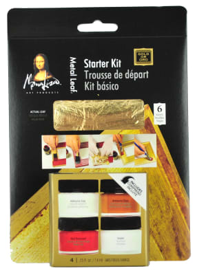 KIT BÁSICO METAL LEAF PAN DE ORO MONALISA SPEEDBALL